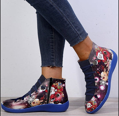 OrthoCare Christmas Boots - Short Leather Comfort
