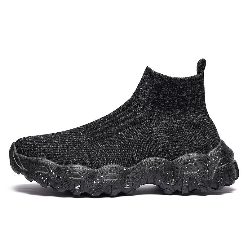 Orthopedic Sock Sneakers – Air Cushion Chunky Sole Slip-On Comfort Shoes
