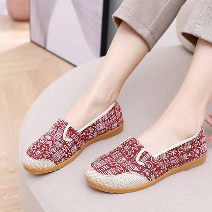 Jovita | Women’s Orthopedic Boho Espadrille Slip-On Flats