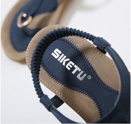 OrthoCare Flat Heel Sandals - Summer Elegance And Comfort