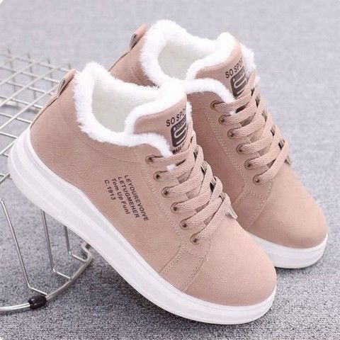 OrthoCare Thick-Soled Velvet Sneakers - Comfort And Unique Style