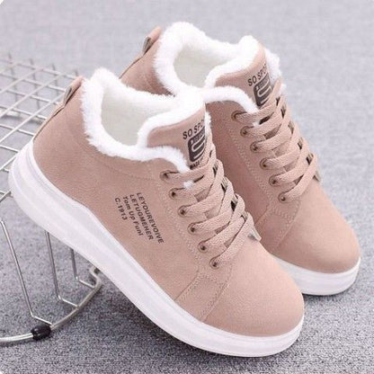 OrthoCare Thick-Soled Velvet Sneakers - Comfort And Unique Style