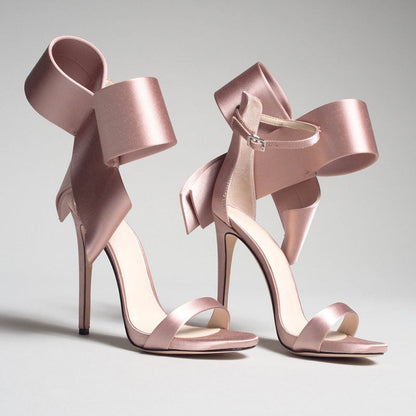Vienna | Women’s Orthopedic Oversized Bow Stiletto Sandals