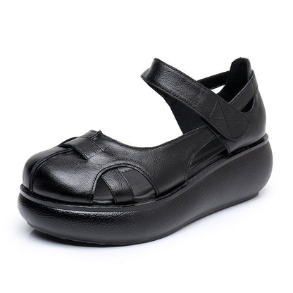 OrthoCare Genuine Leather Roman Sandals - Unique Elegance