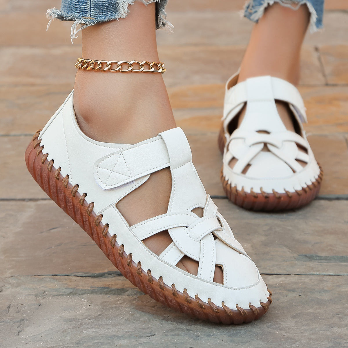 Orthopedic Closed-Toe Fisherman Sandals