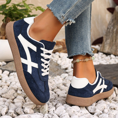 OrthoCare Versatile Low-Top Lace-Up Sneakers For A Unique Style
