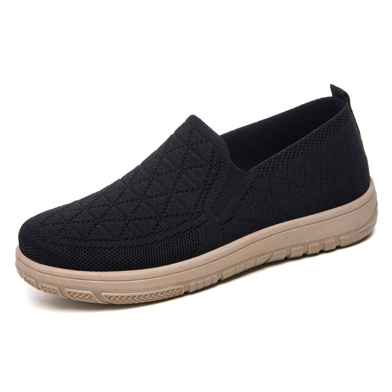 OrthoCare Women’s Slip-On Comfort Shoes – Lightweight Breathable Walking Flats