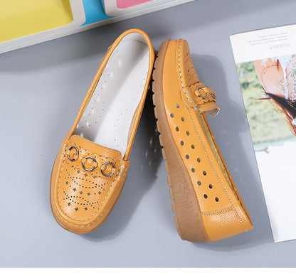 Koraline | Women’s Orthopedic Perforated Loafer Flats