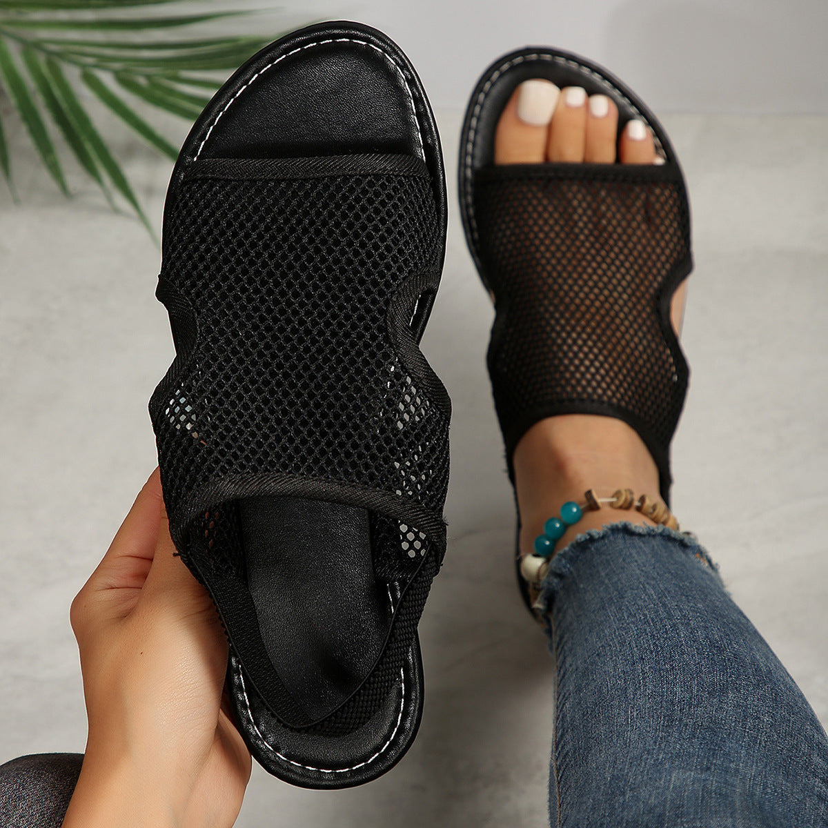OrthoCare Unique Mesh Sandals For Summer - Comfort And Style