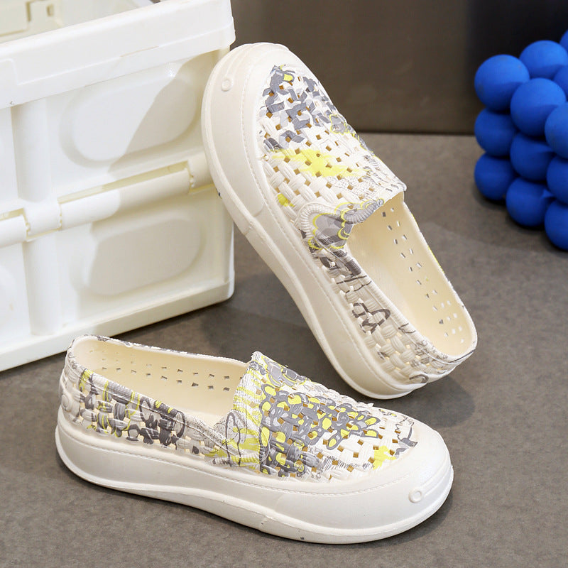 Isolde | Women’s Orthopedic Printed Slip-On Casual Sneakers