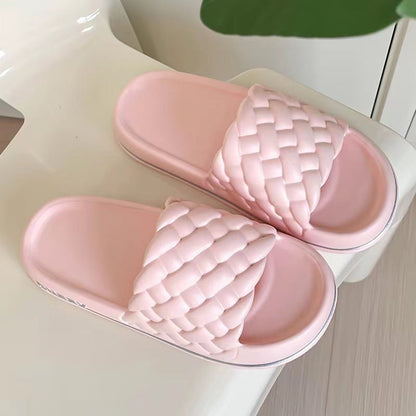 OrthoCare Cloud Cushion Slides – Ultra-Soft Woven Comfort Slippers