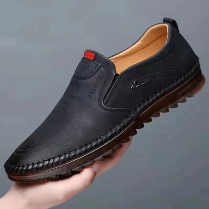 Aiden | Men’s Orthopedic Slip-On Leather Loafers with Anti-Slip Sole
