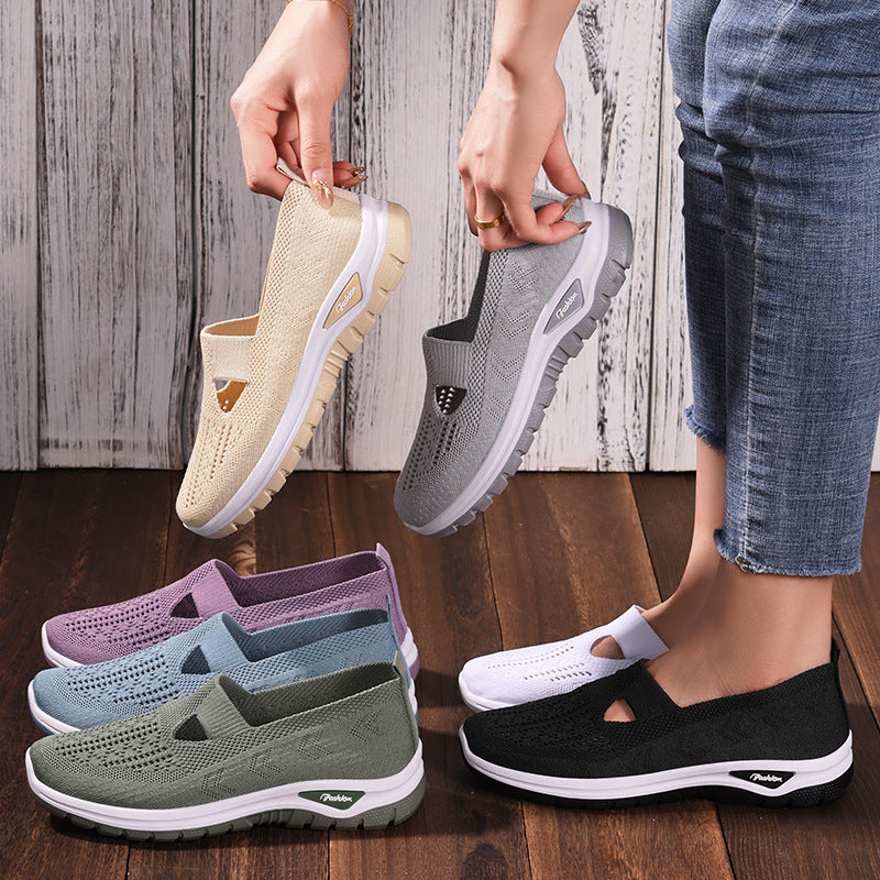 OrthoCare Mesh Slip-On Shoes - Breathable Comfort