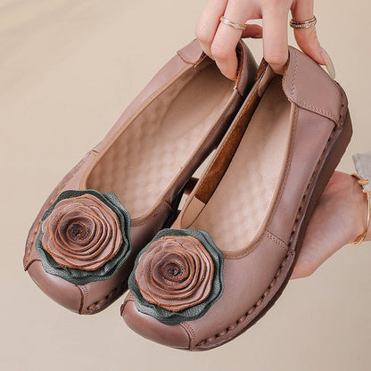 Briar | Women’s Orthopedic Floral Comfort Flat Shoes