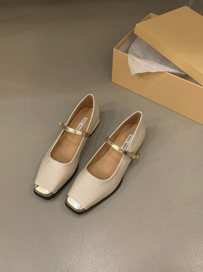 OrthoCare Mary Jane Shoes - Classic Chunky Heel