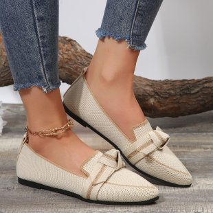 OrthoCare | Pointed Toe Tassel Loafers