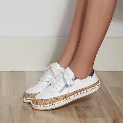 Camila | Orthopedic Floral Canvas Espadrille Sneakers – Lightweight Comfort