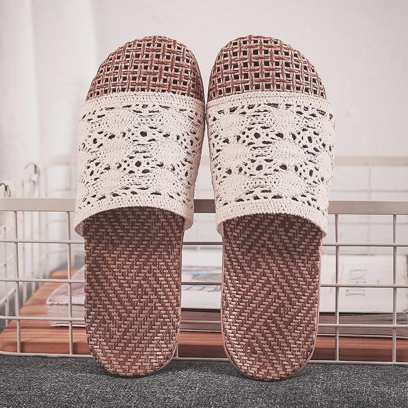 Yuliana | Women’s Orthopedic Woven Comfort Slide Slippers