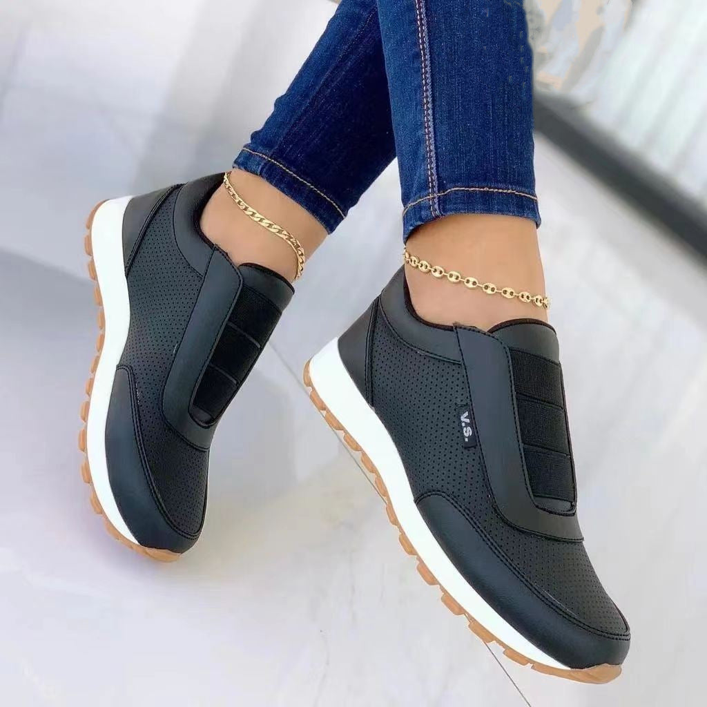 OrthoCare Flat Sneakers With Unique Elastic Design