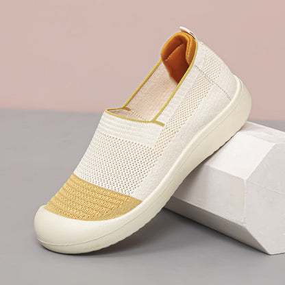 Orthopedic Breathable Mesh Slip-On Shoes – Lightweight Comfort Walking Sneakers
