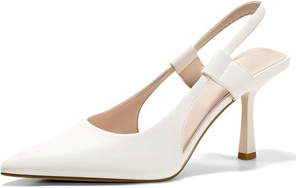 Lisa | Orthopedic pointed-toe slingback heels