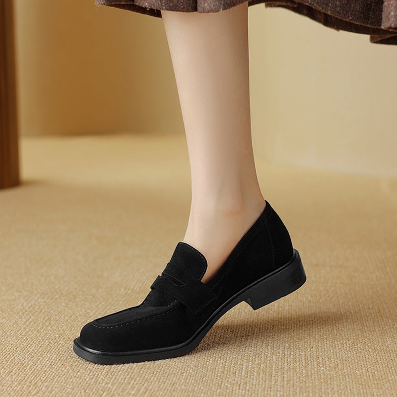 OrthoCare Sheepskin Pumps - Square & Round Toe Design
