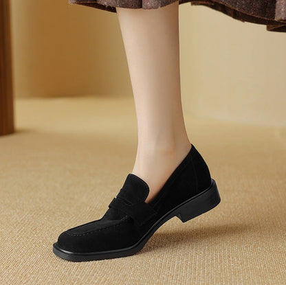 OrthoCare Sheepskin Pumps - Square & Round Toe Design