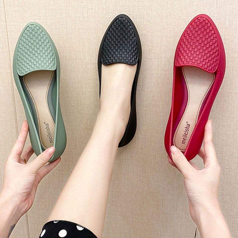 Pascale | Women’s Orthopedic Woven Pointed Toe Ballet Flats