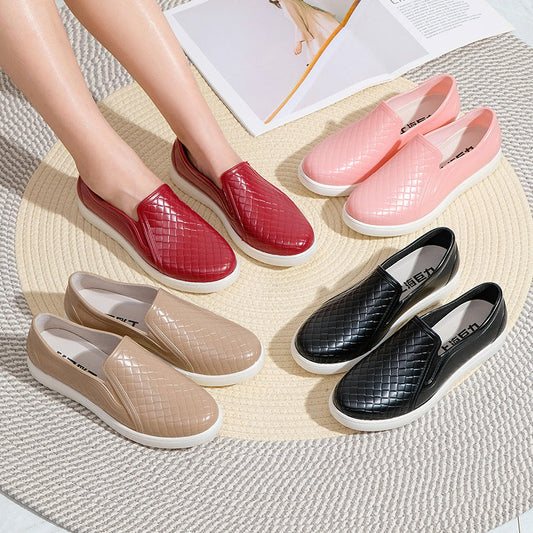 OrthoCare | Perforated Leather Slip-On Comfort Shoes