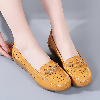 Koraline | Women’s Orthopedic Perforated Loafer Flats