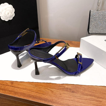 OrthoCare | Pointed Toe Strappy Slingback Heels