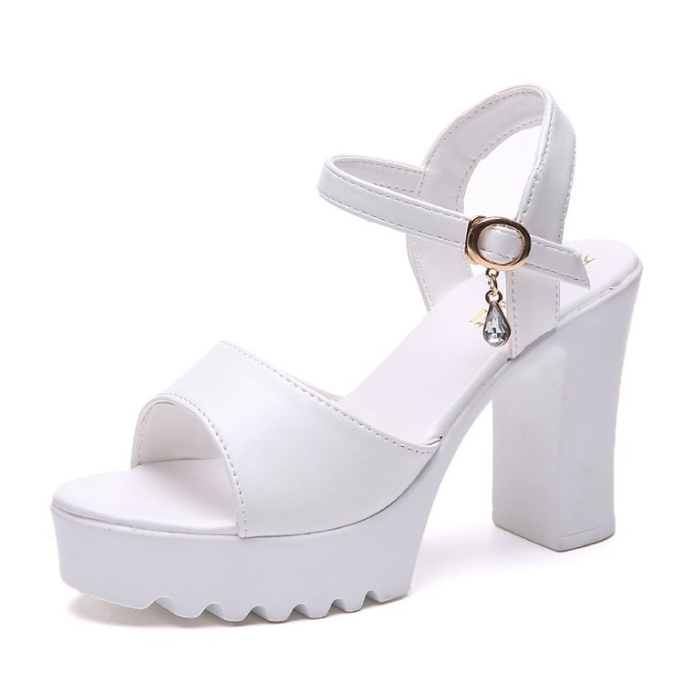 OrthoCare Platform Block Heel Sandals
