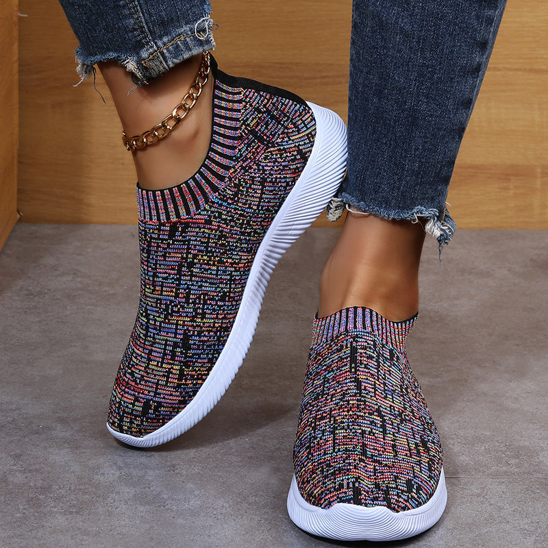 OrthoCare Stripe Knit Shoes: Unique And Comfortable For Everyone