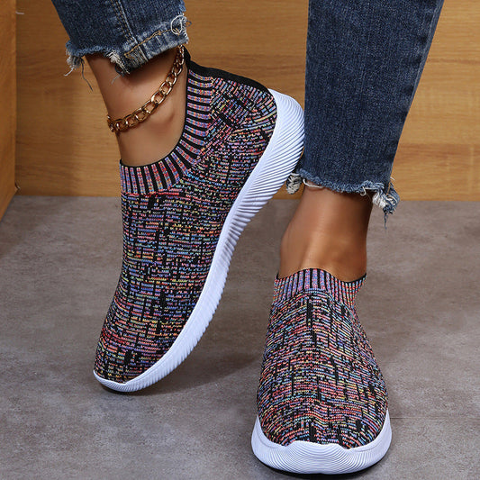 OrthoCare Stripe Knit Shoes: Unique And Comfortable For Everyone
