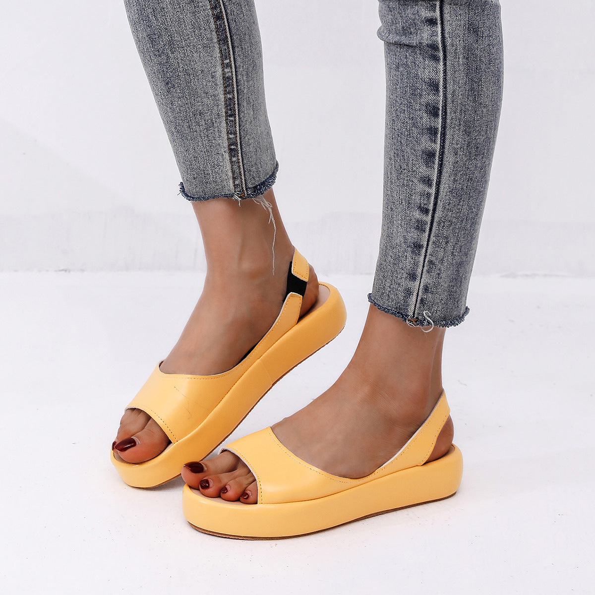 Ursa | Women’s Orthopedic Slingback Platform Comfort Sandals