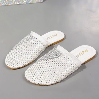 OrthoCare Rhinestone Comfort Slide Sandals