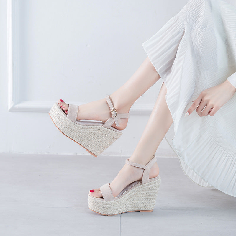 Maylisse | Women’s Orthopedic Espadrille Platform Wedge Sandals