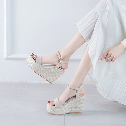 Maylisse | Women’s Orthopedic Espadrille Platform Wedge Sandals