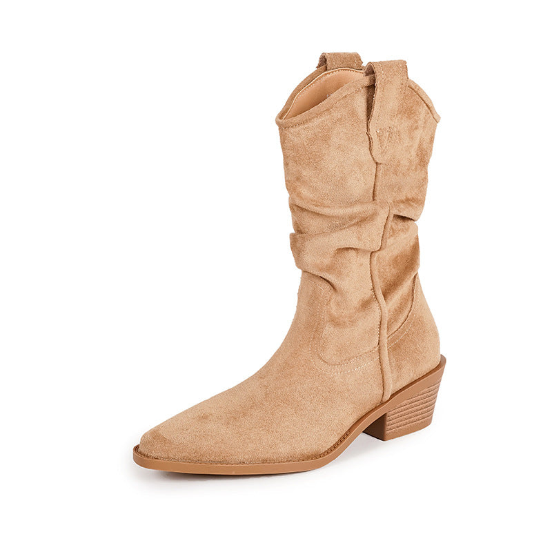 OrthoCare Ankle Boots - Pointed Toe Comfort