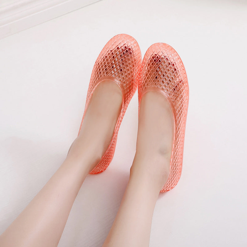 Quincy | Women’s Orthopedic Breathable Jelly Ballet Flats