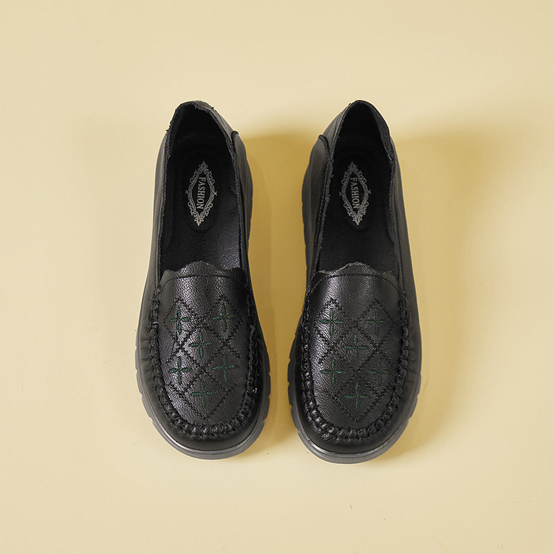 OrthoCare Women’s Perforated Loafers – Breathable Lightweight Comfort Slip-On Shoes