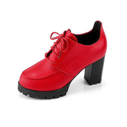 OrthoCare Shoes With Unique Thick Heels And Platform
