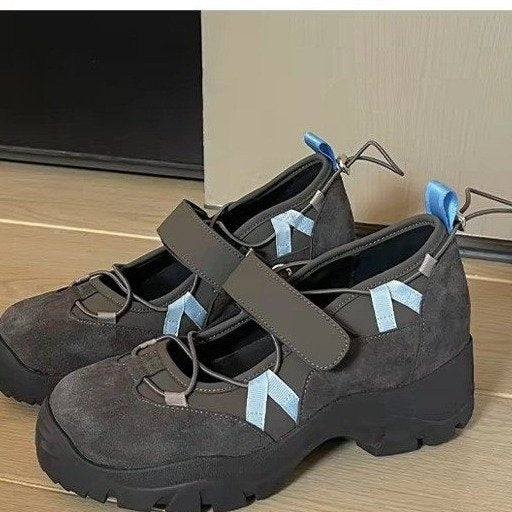 Azelene | Women’s Orthopedic Chunky Hook & Loop Sneakers