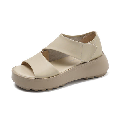 Wren | Women’s Orthopedic Cross Strap Platform Comfort Sandals