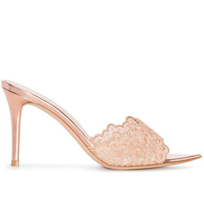 OrthoCare Lace-Up Stiletto Heels - Unique Elegance