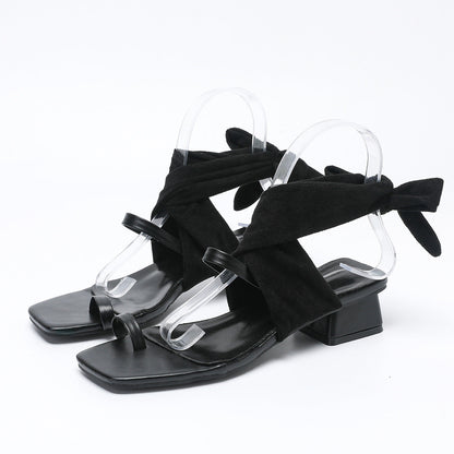 Soraya | Women’s Orthopedic Bow Tie Block Heel Sandals