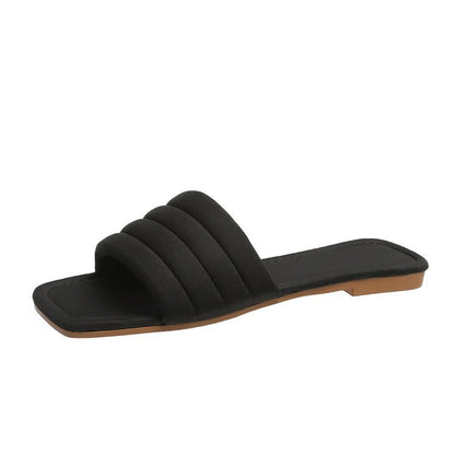 Zariah | Women’s Orthopedic Quilted Comfort Slide Sandals