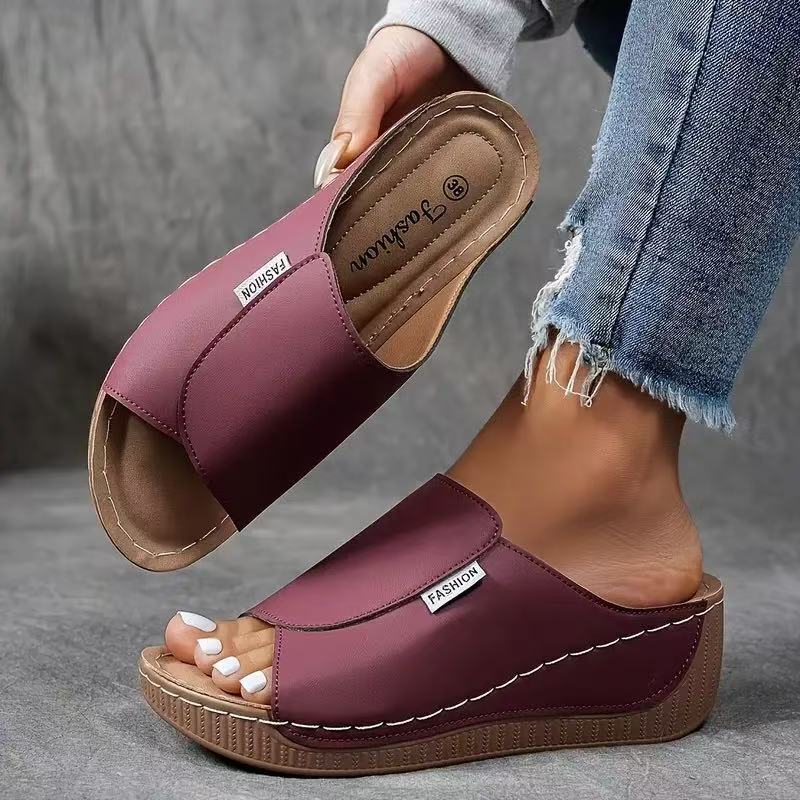 OrthoCare Plus-Size Slippers - Chunky Sole Comfort