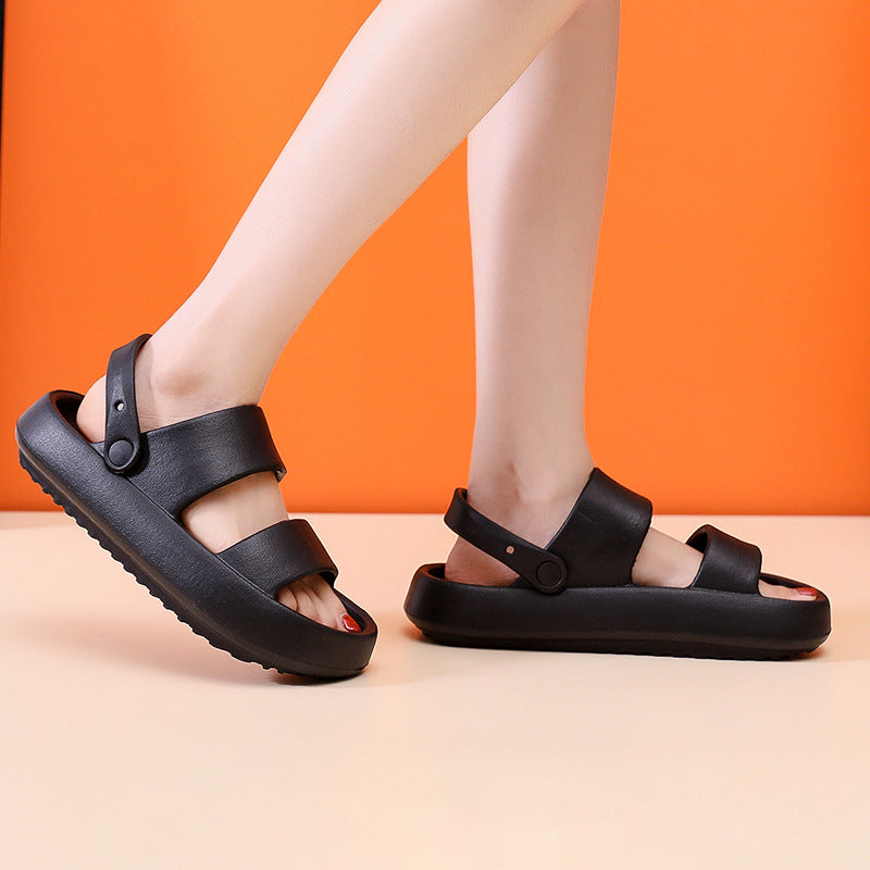 OrthoCare Unisex Adjustable Sandals With A 3Cm Thick Sole