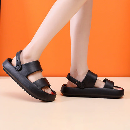 OrthoCare Unisex Adjustable Sandals With A 3Cm Thick Sole